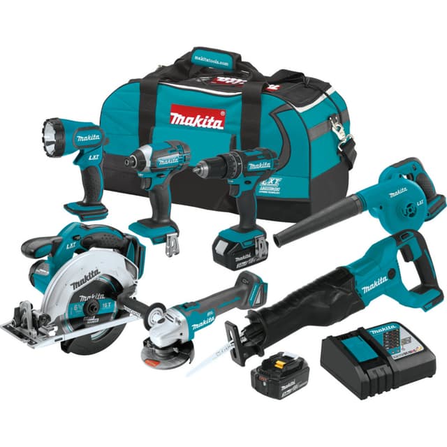 XT706 18V LXT Lithium-Ion Cordless 7-Piece Combo Kit (3.0Ah)