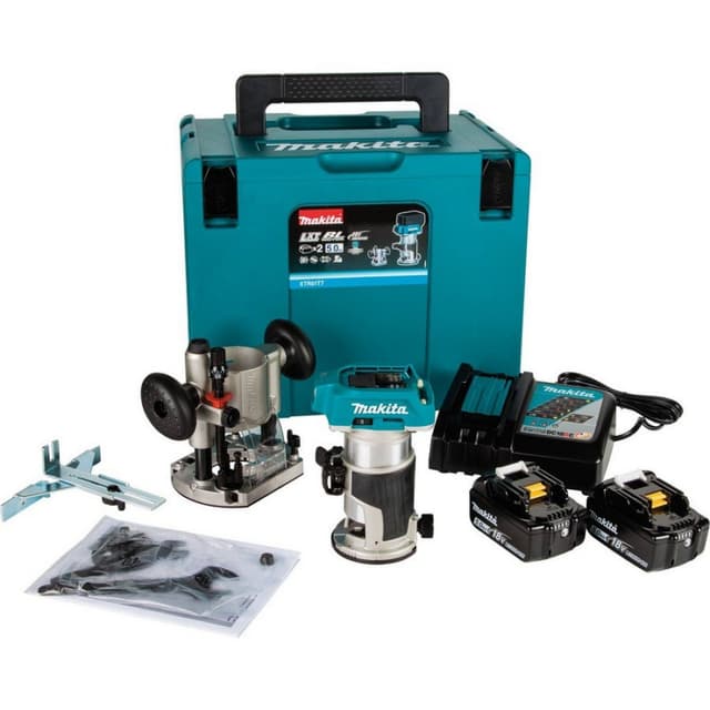 Brushless Cordless Compact Router Kit (5.0Ah)