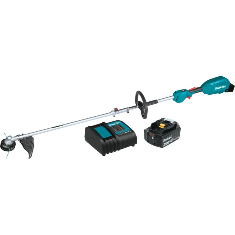 18V LXT Brushless Cordless Couple Shaft Power Head Kit with 13" String Trimmer Attachment (4.0Ah)