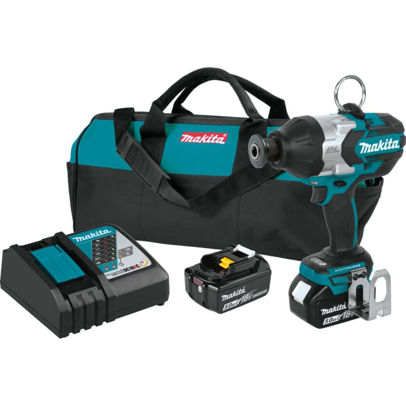 18V LXT Lithium-Ion Brushless Cordless High-Torque 7/16" Hex Impact Wrench Kit (5.0 Ah)