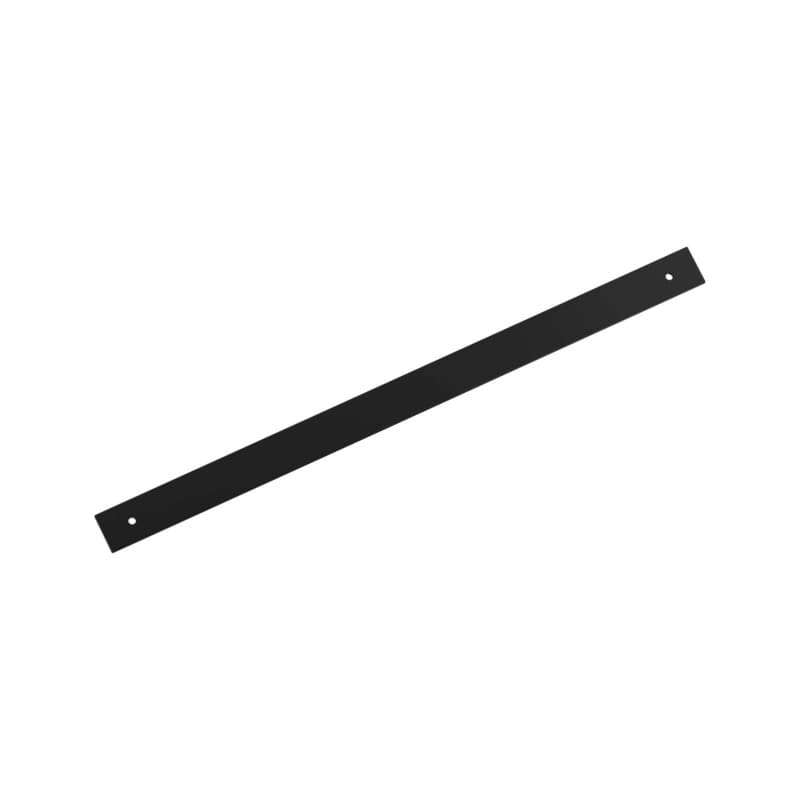457mm Ladera Rectangle Appliance Pull Backplate, Matte Black
