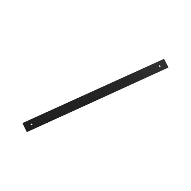 457mm Ladera Rectangle Appliance Pull Backplate, Matte Black