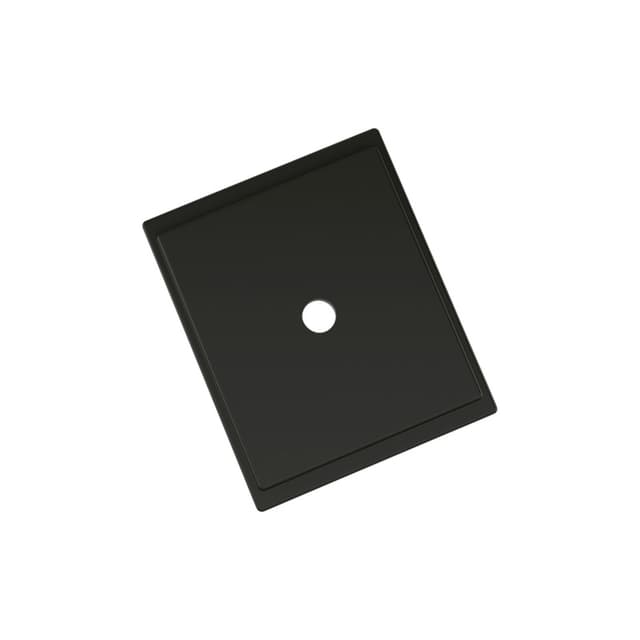 1-5/8" Maymont Knob Backplate, Matte Black