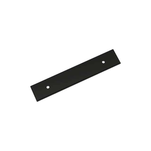 3-3/4" Maymont Pull Backplate, Matte Black