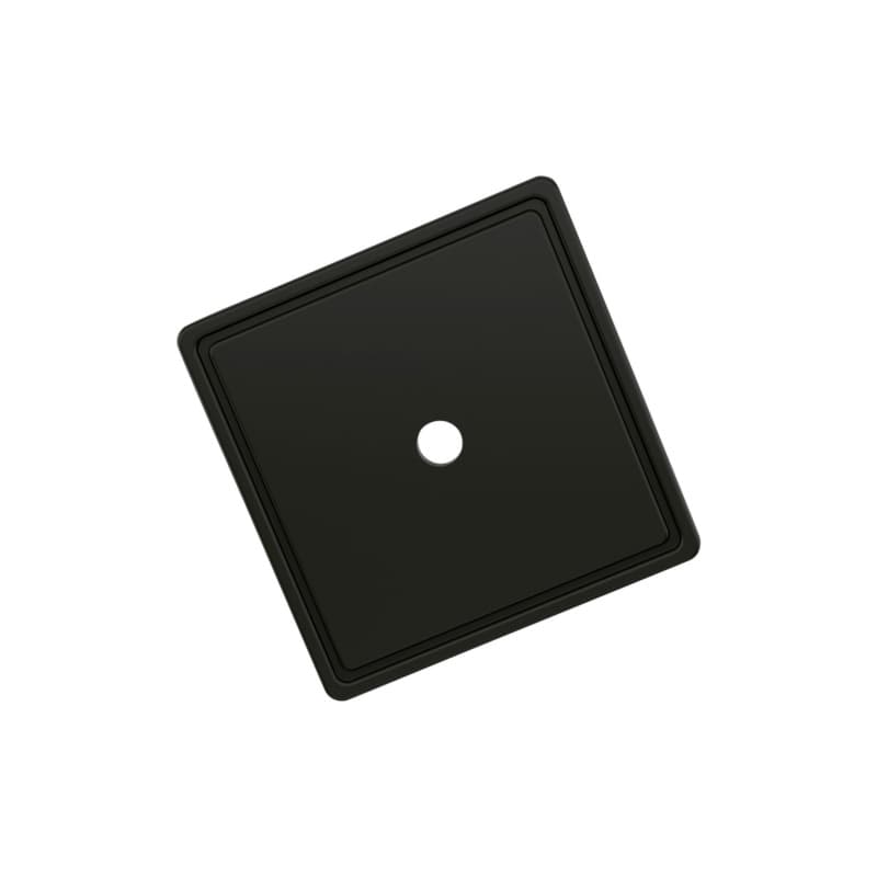 1-9/16" Thoreau Knob Backplate, Matte Black