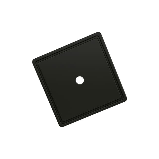 1-9/16" Thoreau Knob Backplate, Matte Black