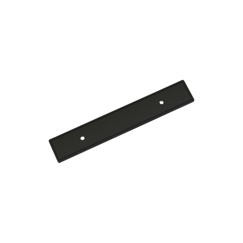 3-3/4" Thoreau Pull Backplate, Matte Black