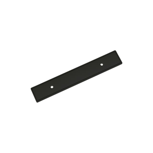 3-3/4" Thoreau Pull Backplate, Matte Black