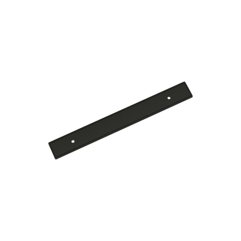 160mm Thoreau Rectangle Backplate, Matte Black