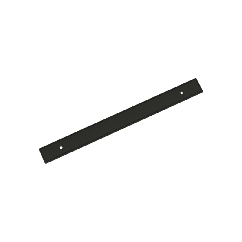 224mm Thoreau Rectangle Backplate, Matte Black