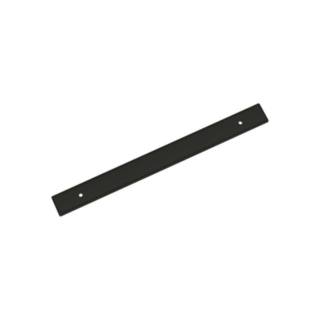 224mm Thoreau Rectangle Backplate, Matte Black