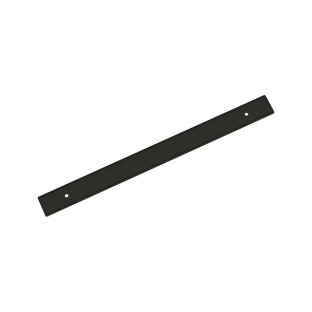256mm Thoreau Rectangle Backplate, Matte Black