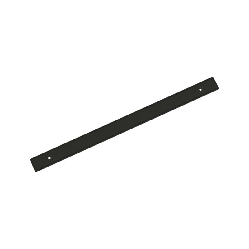320mm Thoreau Rectangle Backplate, Matte Black