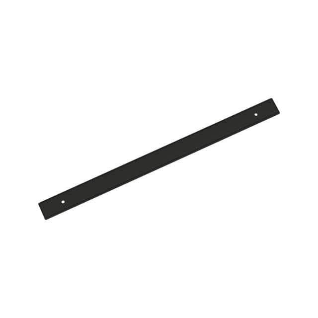 320mm Thoreau Rectangle Backplate, Matte Black