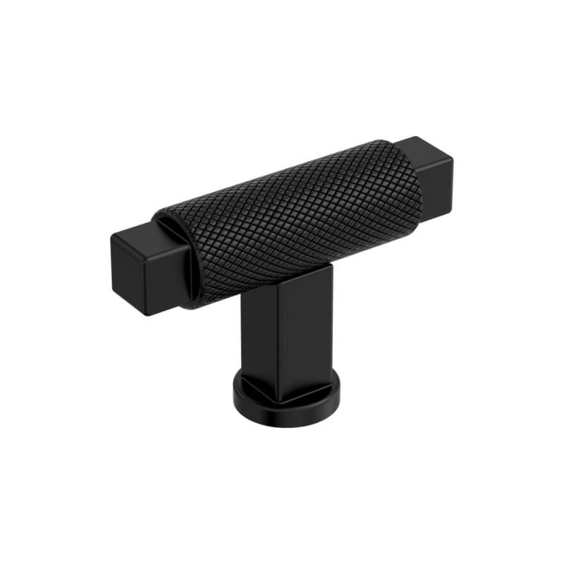 2" Balata Cabinet Knob, Matte Black