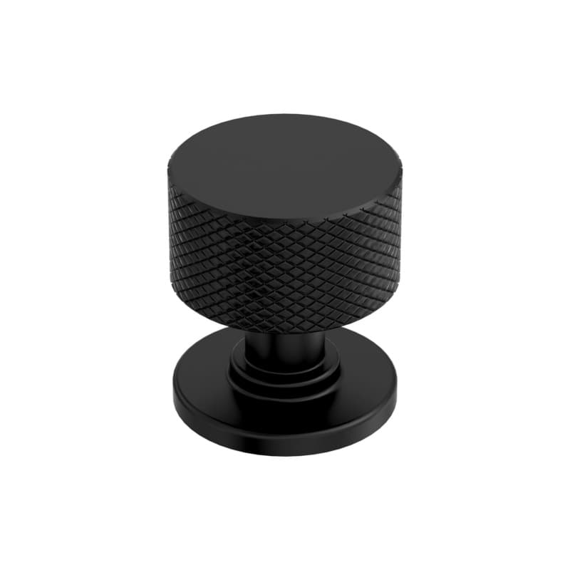 1-1/8" Balata Cabinet Knob, Matte Black