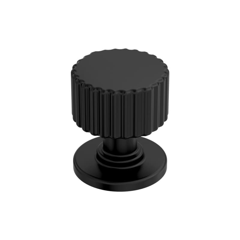 1-1/8" Ballard Cabinet Knob, Matte Black