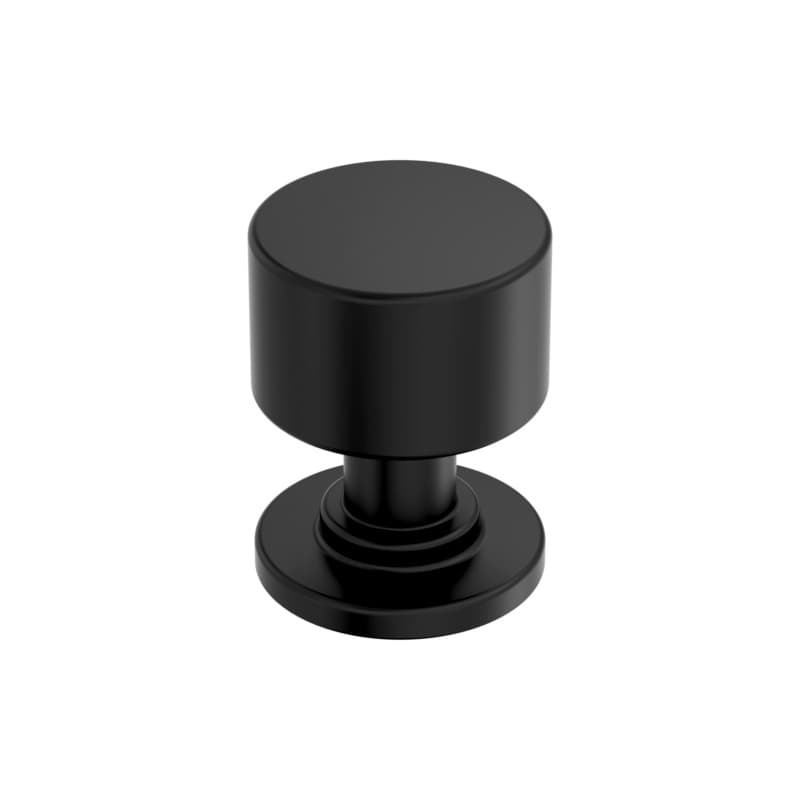 1" Balon Cabinet Knob, Matte Black