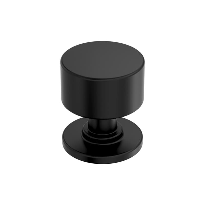 1-1/8" Balon Cabinet Knob, Matte Black