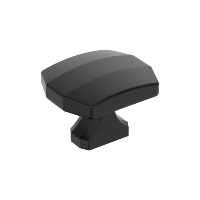 1-1/2" Bellamy Cabinet Knob, Matte Black
