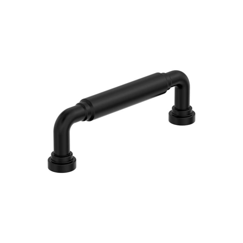 3-3/4" Coble Cabinet Pull, Matte Black