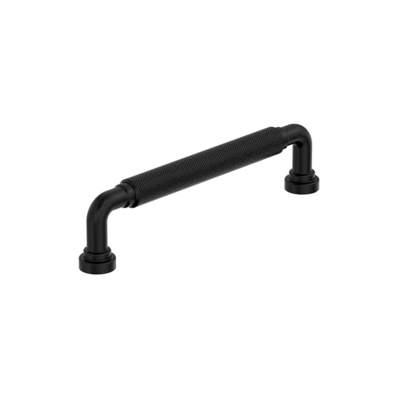 5-1/16" Collet Cabinet Pull, Matte Black