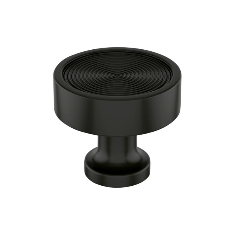 1-1/4" Dupont Circle Cabinet Knob, Matte Black