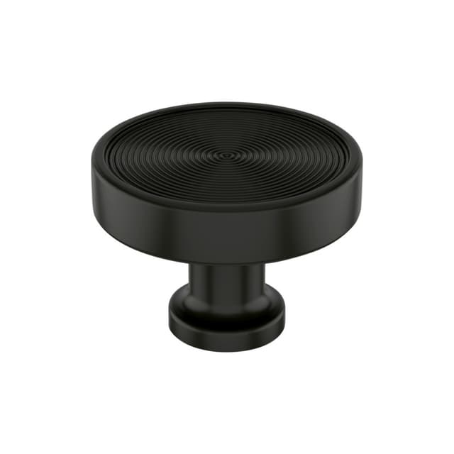 1-3/4" Dupont Circle Cabinet Knob, Matte Black
