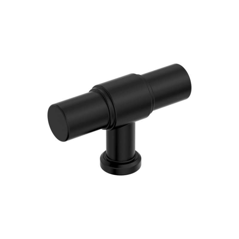 2" Faircrest Cabinet Knob, Matte Black