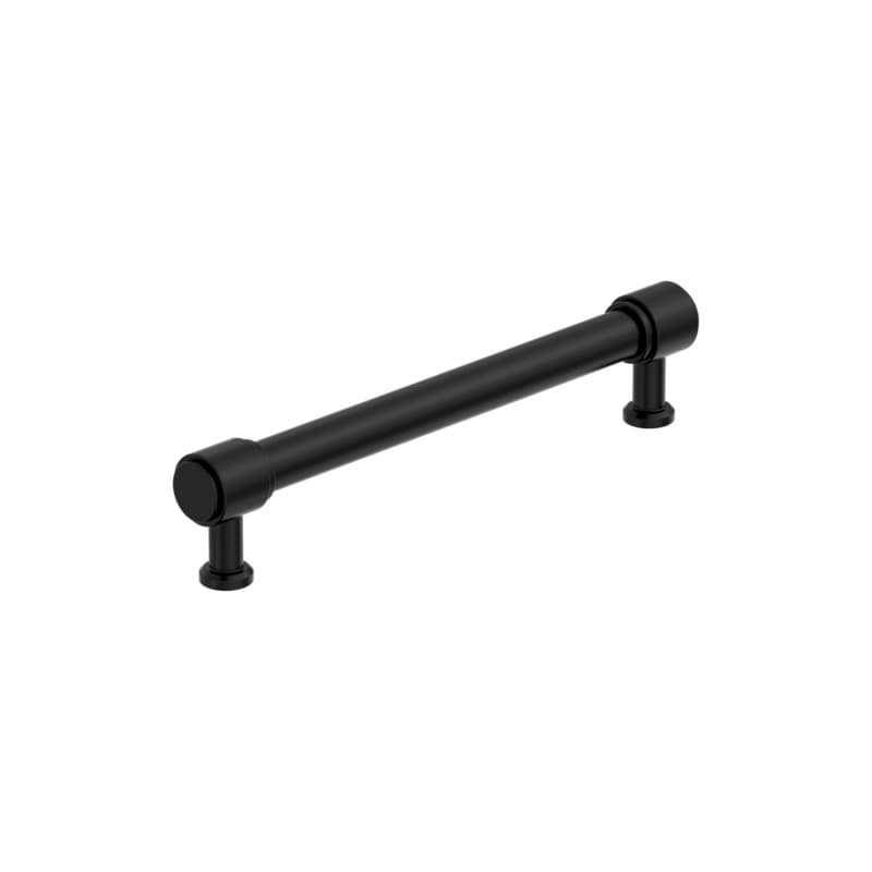 160mm Faircrest Cabinet Pull, Matte Black