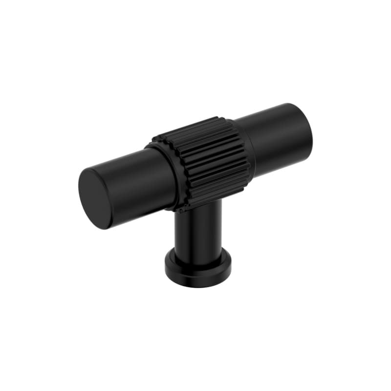 2" Farewind Cabinet Knob, Matte Black