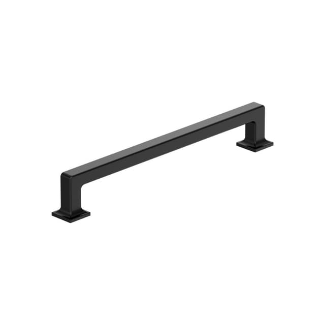 192mm Lintel Cabinet Pull, Matte Black