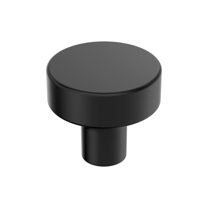 1-1/4" Merced Cabinet Knob, Matte Black