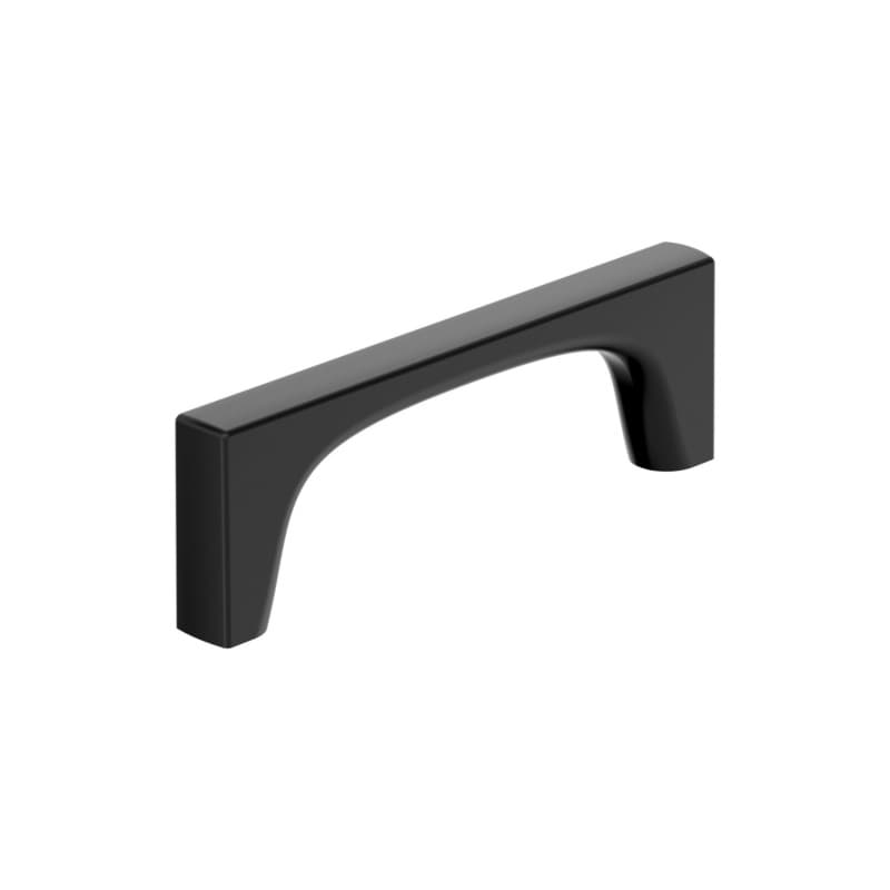 96mm Merced Cabinet Pull, Matte Black