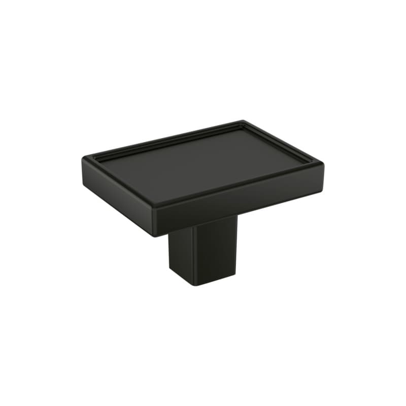 1-5/8" Rockhurst Cabinet Knob, Matte Black
