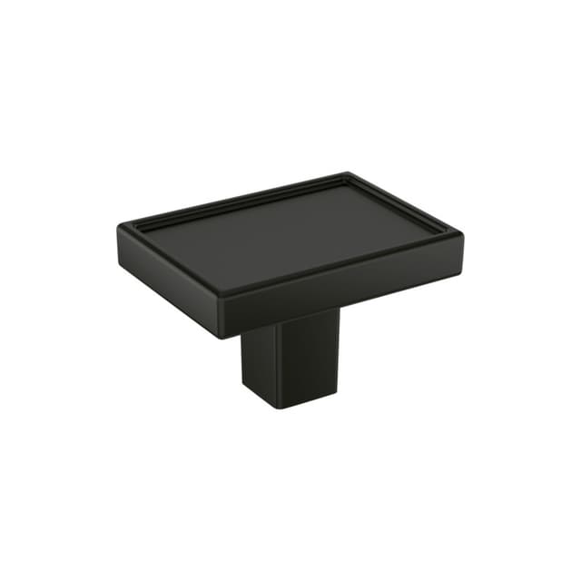 1-5/8" Rockhurst Cabinet Knob, Matte Black