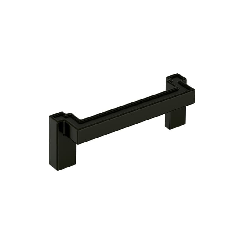 3-3/4" Rockhurst Cabinet Pull, Matte Black