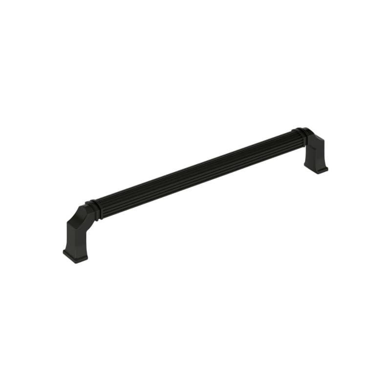 224mm Townsend Cabinet Pull, Matte Black