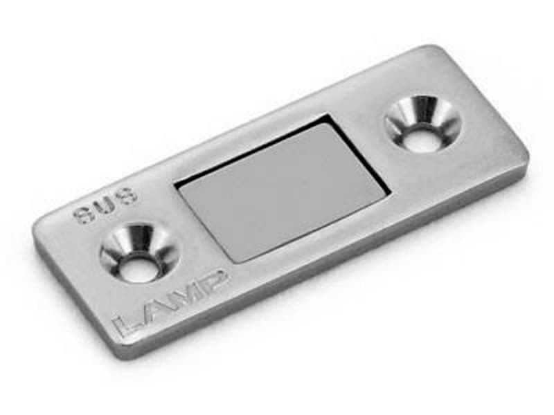 Ultra Thin Stainless Steel Magnetic Catch, Nickel