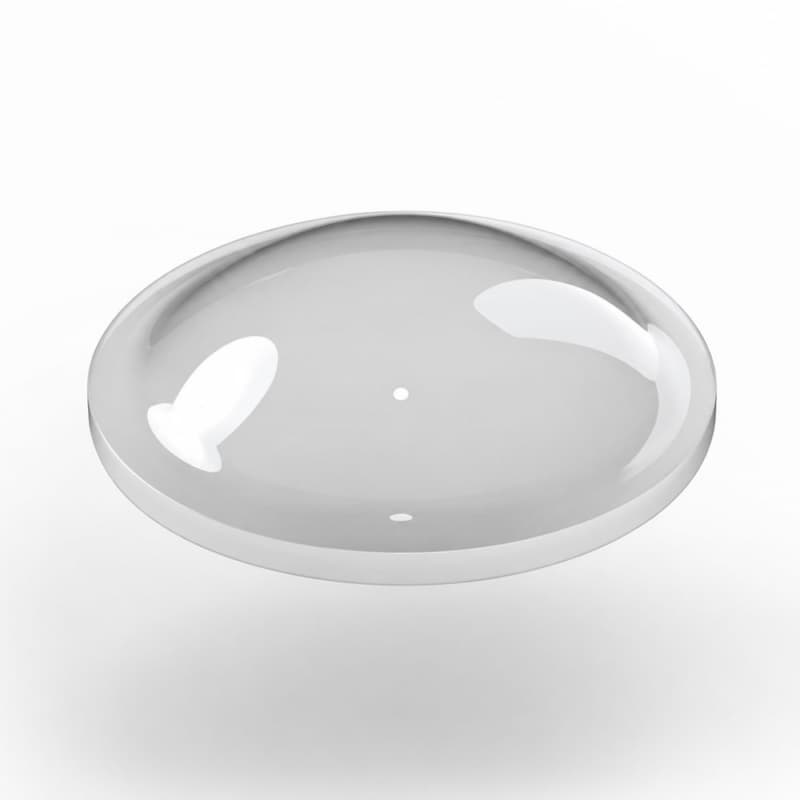 0.312" Polyurethane Bumpon Quiet Protective Bumpers, Clear, Hemispherical, 144 per Sheet