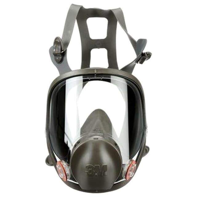 6900 Large Full Facepiece Respirator with Exhale Valve, Case of 4