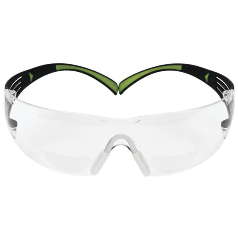 SecureFit Protective Eyewear Safety Glass, Anti-Fog, Clear +1.5 Diopter (20/Case)