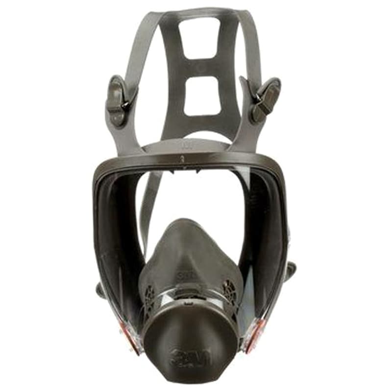 6800 Medium Full Facepiece Respirator with Exhale Valve, Case of 4