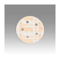 5" Hookit™ 268L 15 Grit 5 Holes Finishing Film Disc, Aluminum Oxide on Polyester Film