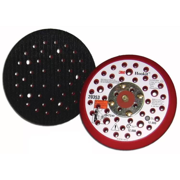 6" Hookit™ Backup Backing Pad, Multi Holes