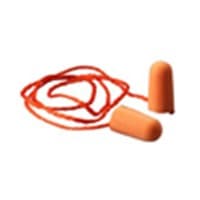 1110 29 dB Disposable Foam Ear Plug with Cord, Orange 100/Box