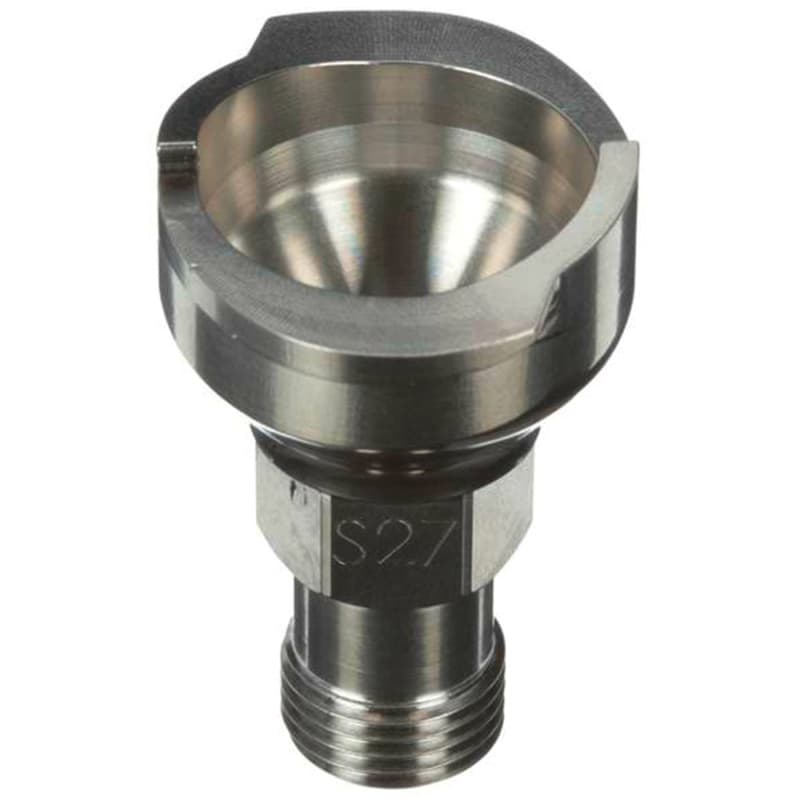 PPS™ 2.0 S27 Male Adapter, Stainless Steel 4/Case