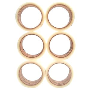 1-57/64" Clear Box Sealing Tape, 55 Yard Roll