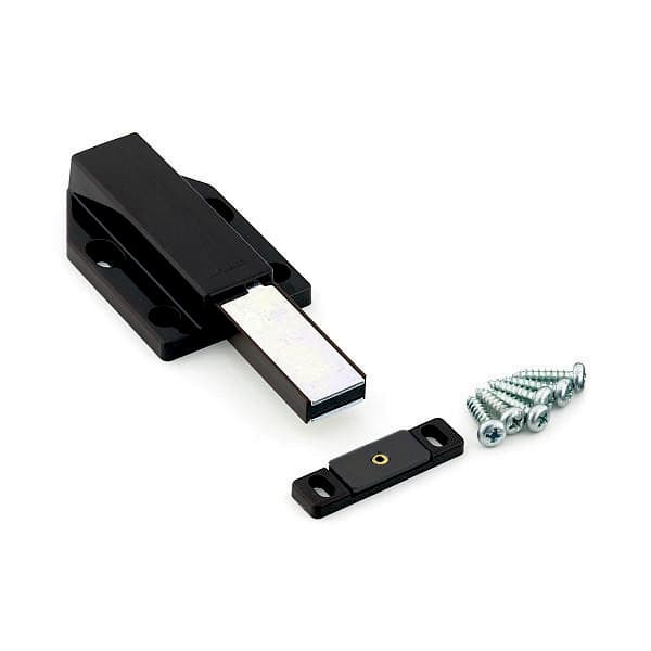Long Stroke Magnetic Touch Latch, Black