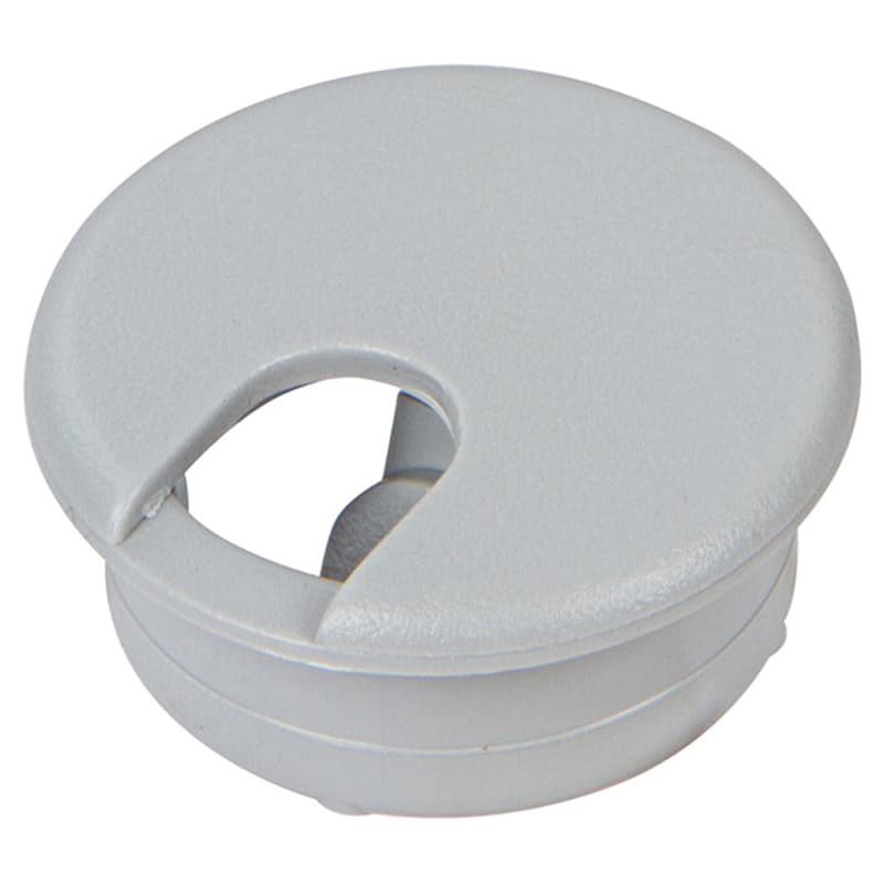 1-3/4" Grommet Cap and Liner Set for 1-1/2" Hole, Light Gray